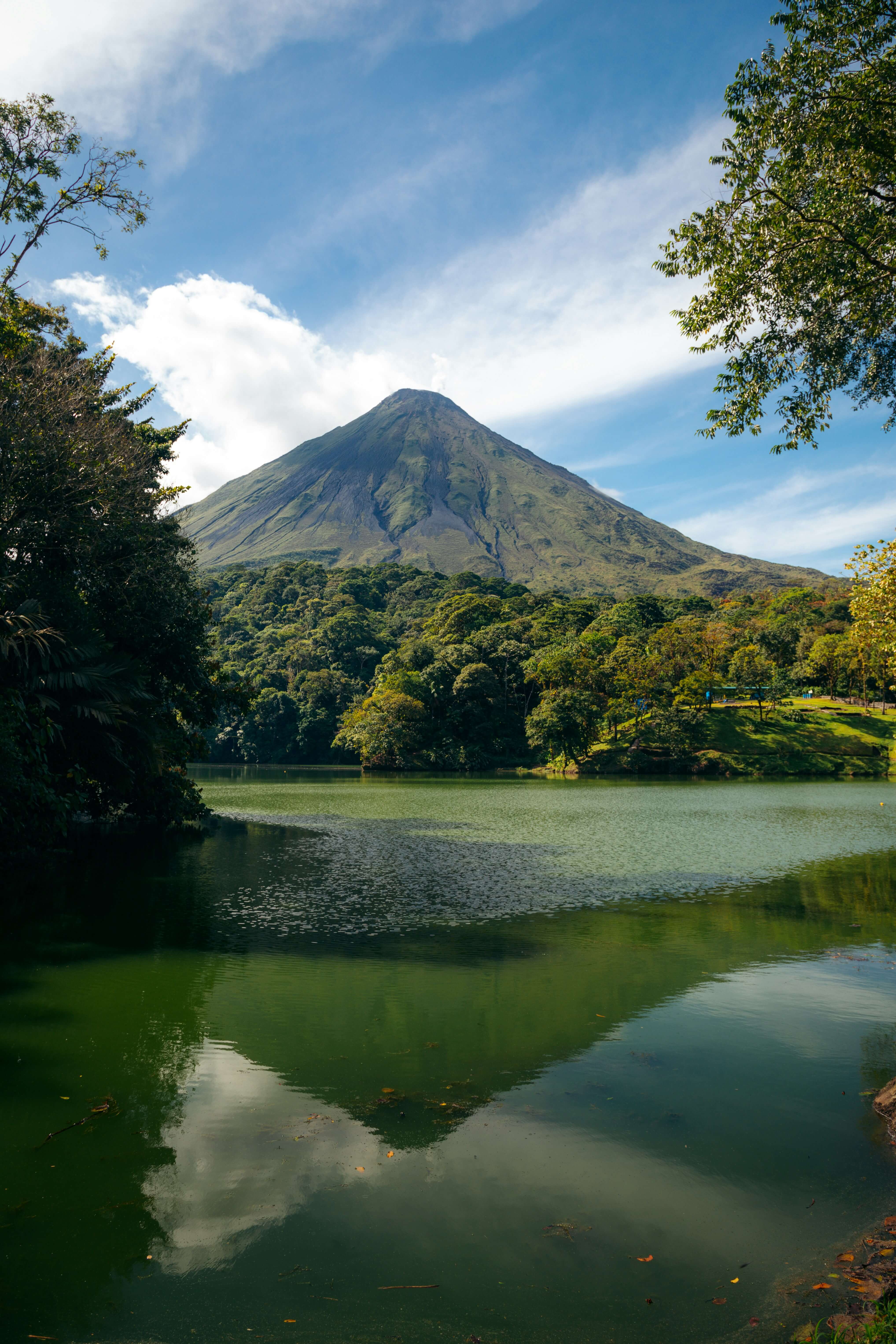 Thermal waters with Arenal Volcano view